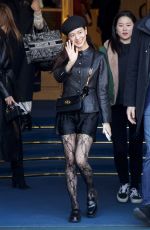 JISOO Leaves Ritz Hotel in Paris 02/28/2023