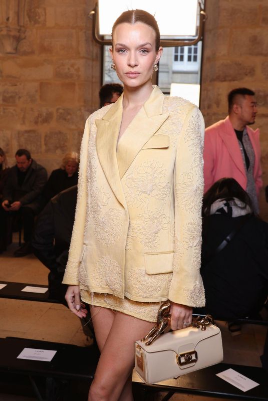 JOSEPHINE SKRIVER at Lanvin Fashion Show at Paris Fashion Week 03/05/2023