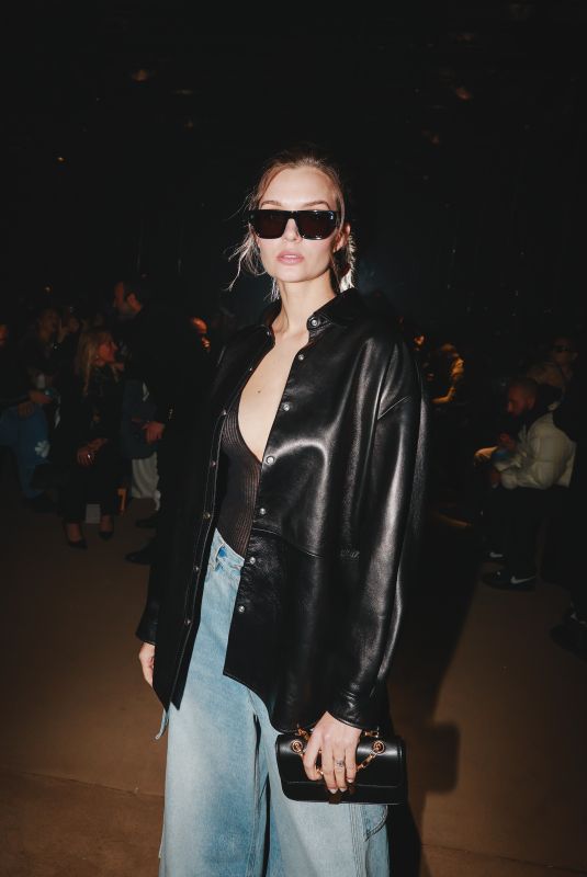 JOSEPHINE SKRIVER at Palm Angels Womenswear Fall/winter 2023-2024 Show at Paris Fashion Week 03/05/2023
