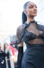 JOURDAN DUNN at Victoria Beckham Womenswear Fall/winter 2023-2024 Show at Paris Fashion Week 03/03/2023