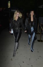 JOY CORRIGAN and GIG CARUSO Leaves Catch Steakhouse in West Hollywood 03/30/2023