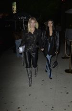 JOY CORRIGAN and GIG CARUSO Leaves Catch Steakhouse in West Hollywood 03/30/2023