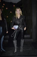 JOY CORRIGAN and GIG CARUSO Leaves Catch Steakhouse in West Hollywood 03/30/2023