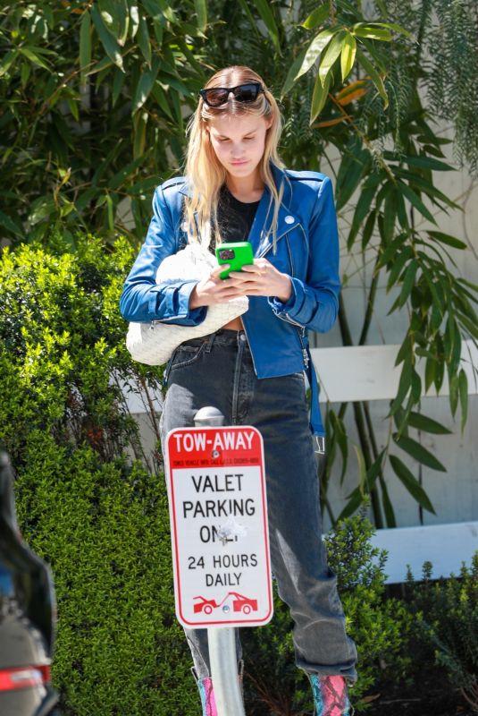JOY CORRIGAN Out for Lunch at San Vicente Bungalows in West Hollywood 03/23/2023
