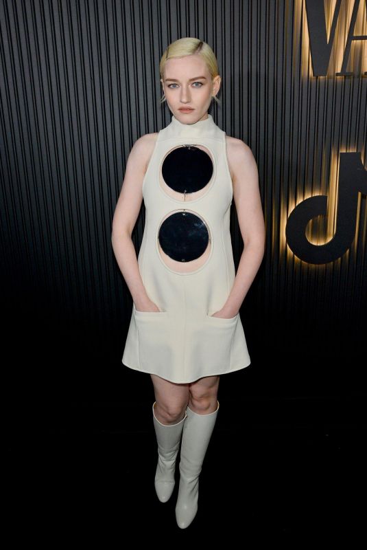 JULIA GARNER at Vanity Fair A Night for young Hollywood in California 03/08/2023