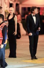 JULIA GARNER Leaves Vanity Fair Oscar Party in Beverly Hills 03/12/2023