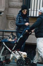 JULIANNA MARGUILES Out with Her Dog in New York 03/06/2023