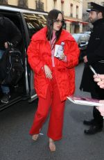 KACEY MUSGRAVES Arrives at Le Bristol Hotel in Paris 03/02/2023