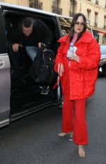 KACEY MUSGRAVES Arrives at Le Bristol Hotel in Paris 03/02/2023