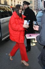 KACEY MUSGRAVES Arrives at Le Bristol Hotel in Paris 03/02/2023