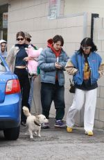 KAIA GERBER Leaves Lunch with Her Friends in Los Feliz 03/05/2023