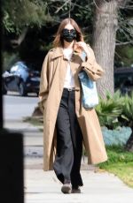 KAIA GERBER Wearing a Face Mask Out in Los Feliz 03/04/2023