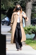 KAIA GERBER Wearing a Face Mask Out in Los Feliz 03/04/2023