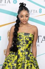 KARLA SIMONE SPENCE at EE Bafta Film Awards 2023 in London 02/19/2023