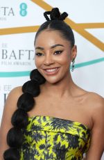 KARLA SIMONE SPENCE at EE Bafta Film Awards 2023 in London 02/19/2023