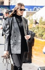 KARLIE KLOSS Out and About in New York 03/21/2023