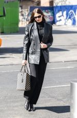 KARLIE KLOSS Out and About in New York 03/21/2023