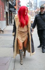 KAROL G Out and About in New York 02/26/2023