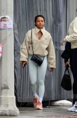 KARRUECHE TRAN Leaves Crossroads in Los Angeles 03/11/2023