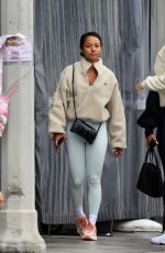 KARRUECHE TRAN Leaves Crossroads in Los Angeles 03/11/2023