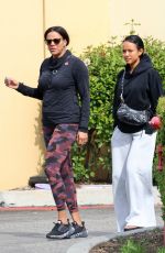 KARRUECHE TRAN Out for Lunch with a Friend at Crossroads in Calabasas 03/17/2023