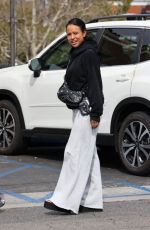 KARRUECHE TRAN Out for Lunch with a Friend at Crossroads in Calabasas 03/17/2023