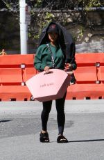 KARRUECHE TRAN Out Shopping on Melrose Ave in West Hollywood 03/08/2023