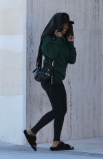 KARRUECHE TRAN Out Shopping on Melrose Ave in West Hollywood 03/08/2023