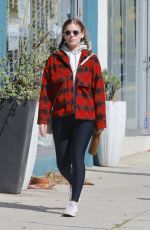 KATE MARA Leaves Pilates Session in Los Feliz 03/24/2023