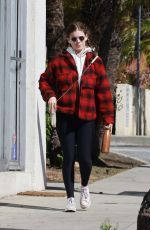 KATE MARA Leaves Pilates Session in Los Feliz 03/24/2023