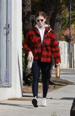 KATE MARA Leaves Pilates Session in Los Feliz 03/24/2023