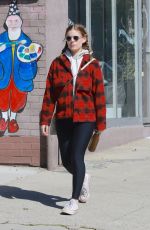 KATE MARA Leaves Pilates Session in Los Feliz 03/24/2023