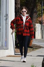 KATE MARA Leaves Pilates Session in Los Feliz 03/24/2023