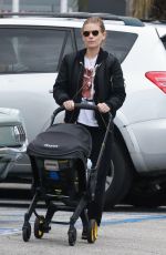 KATE MARA Out with Her Baby in Los Feliz 02/28/2023