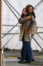 KATIE HOLMES and SURI CRUISE Night Out with Friends in New York 03/27/2023