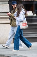 KATIE HOLMES and SURI CRUISE Out in New York 03/29/2023