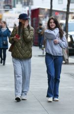 KATIE HOLMES and SURI CRUISE Out in New York 03/29/2023
