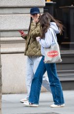 KATIE HOLMES and SURI CRUISE Out in New York 03/29/2023