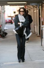 KATIE HOLMES Out for Lunch in New York 03/07/2023