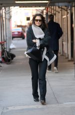 KATIE HOLMES Out for Lunch in New York 03/07/2023