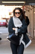 KATIE HOLMES Out for Lunch in New York 03/07/2023