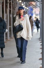 KATIE HOLMES Out in New York 03/16/2023