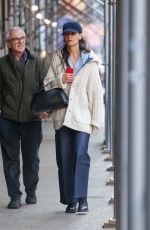 KATIE HOLMES Out in New York 03/16/2023