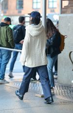 KATIE HOLMES Out in New York 03/16/2023