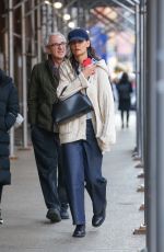 KATIE HOLMES Out in New York 03/16/2023