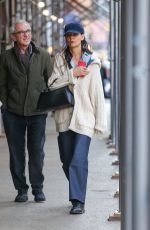 KATIE HOLMES Out in New York 03/16/2023