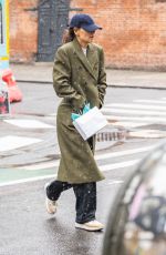 KATIE HOLMES Out Shopping in New York 03/14/2023