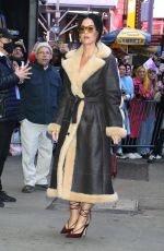 KATY PERRY Arrives at Good Morning America in New York 03/28/2023