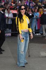 KATY PERRY Out Promotes American Idol in New York 03/28/2023