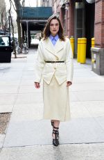 KEIRA KNIGHTLEY Arrives at ABC Studio in New York 03/15/2023